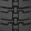 Komatsu PC60 | Mini Excavator Rubber Track |450x163x38 *** NOT COMPATIBLE WITH MODELS USING TRACK SIZE 450x83.5x74 ***