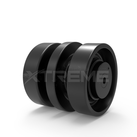 Bobcat T650 (S/N’s A3P020001 to A3P021199, A3P114001 to A3P115099, ALJG16001 to ALJG22299, B2KZ12001 to B2KZ13299, A3P021200 & up, A3P115100 & up, ALJG22300 & up, B2KZ13300 & up, B2KZ11001 to B2KZ11999) | Compact Track Loader| Solid Mount Bottom Roller | Replaces OEM Part# 7228629